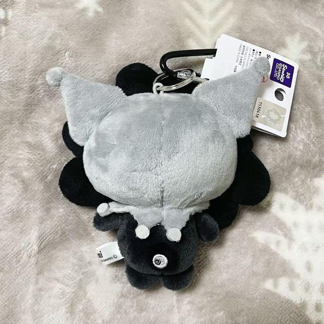 サンリオEXPOミャクミャクなりきりぬいぐるみ カラビナBC 黒（クロミ