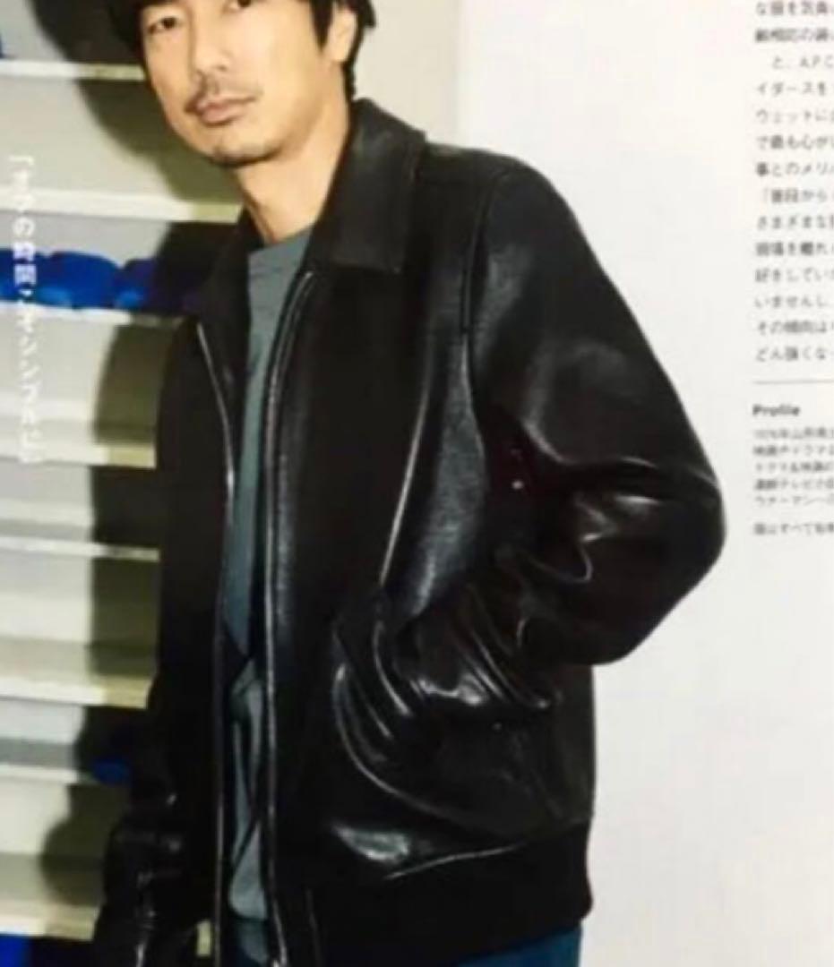 A.P.C. モトブルゾン レザージャケット ジップアップ アーペーセー