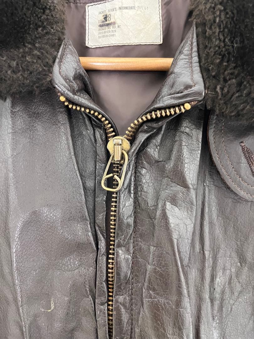 ジャケット・アウター 80's U.S.NAVY G-1 flight jacket vintage