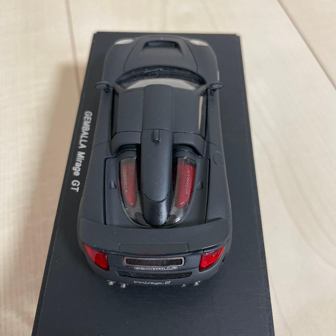 スパーク 1/43 ポルシェ ゲンバラミラージュGT マットブラック 希少色