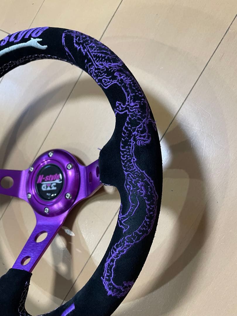 N-style Goodgun ステアリング ほぼ新品 中村直樹使用 L108665