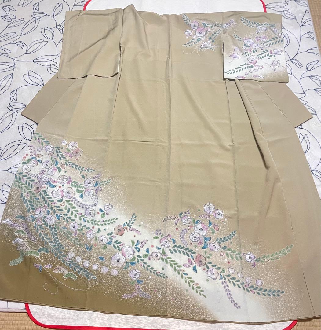 訪問着フルセット 辻ヶ花 金彩 正絹 - メルカリ