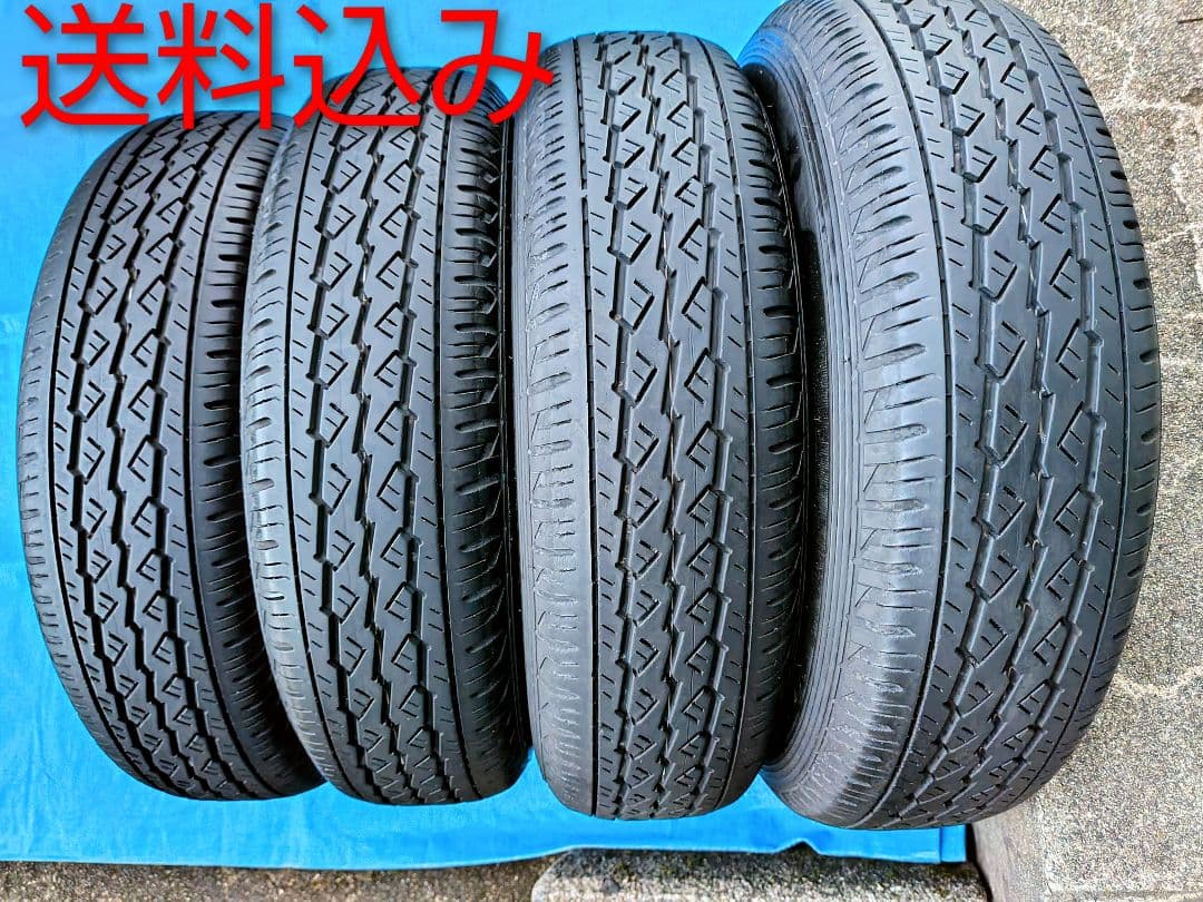 145/80R12・LT、ブリジストン・K370、4本、軽トラ用ノーマルタイヤ BRIDGESTONE（ブリヂストン） 軽トラ・軽バン用 新品 サマー タイヤ