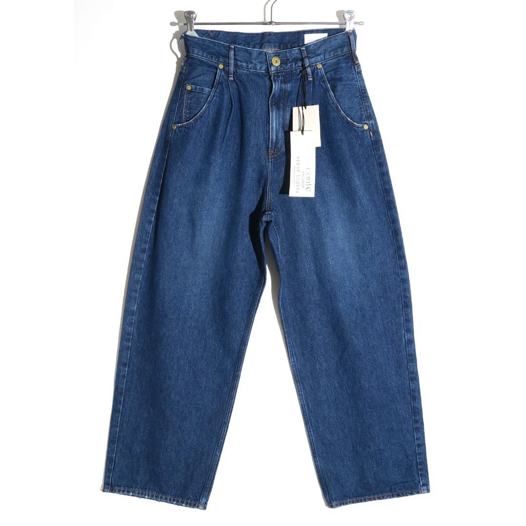 別注 upper hights for conte タックデニムパンツ UN 別注】＜upper hights for conte＞タックデニムパンツ UN（デニム