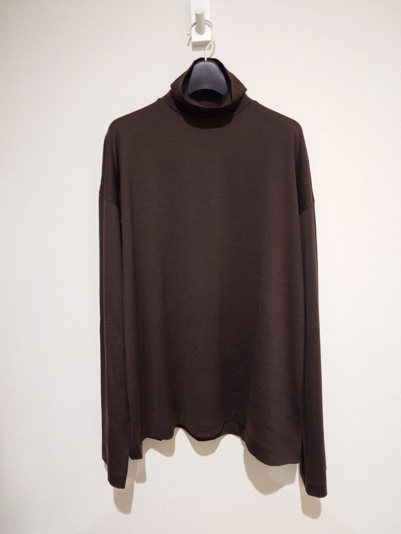 25AW markaware スーパー160'sウール タートルネックTシャツ - メルカリ