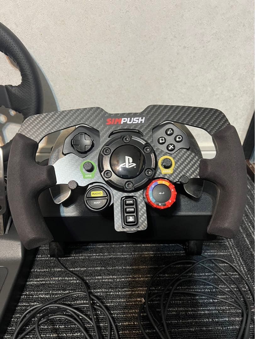 SIMPUSH GT3 F1 レーシング ホイール適用 G29 G923ハンコン - メルカリ