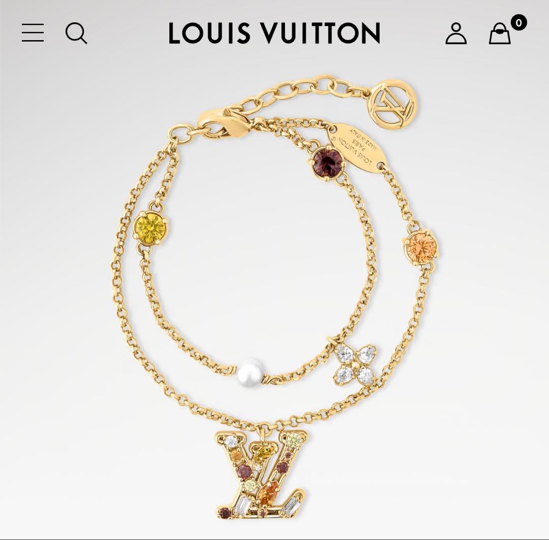 Louis Vuitton ゴールド ブレスレット ルイヴィトン ブレスレット レディース ブレスレット・レディ LV