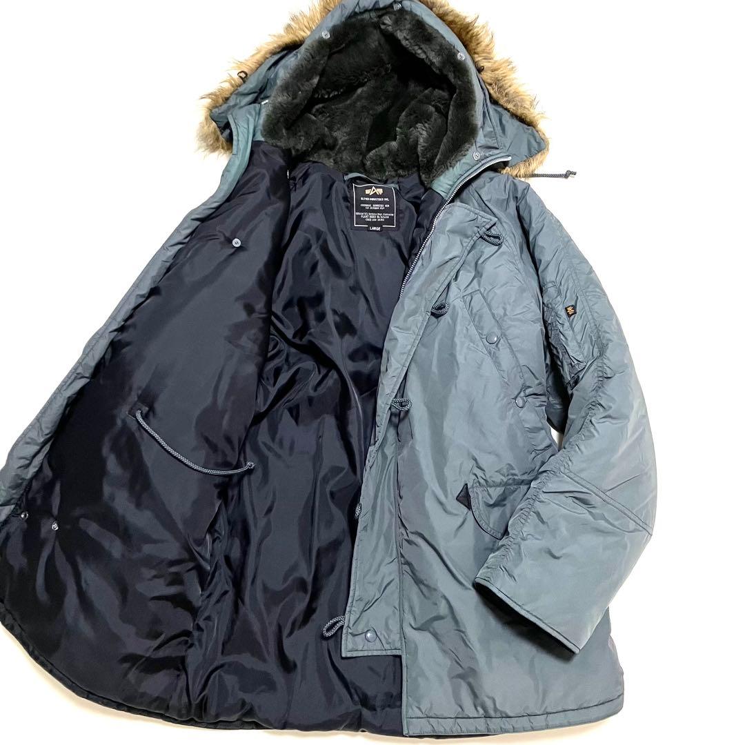 【美品】アルファインダストリー　N3-B フライトジャケット　ファー脱着 Alpha Industries（アルファ・インダストリーズ） アルファ