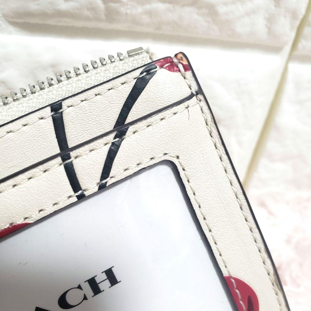COACH コーチ さくらんぼ チェリー カードケース パスケース 美品