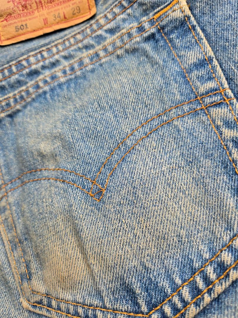 断捨離】90s Levi's501xx USA製 刻印520 W34 濃淡良し - メルカリ