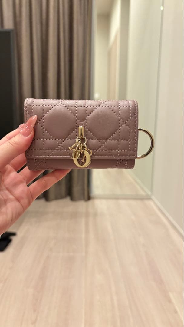 【日本限定】My Dior Aster キーケース　カナージュ ラムスキン 楽天市場】【未使用品】 ディオール キーケース 4連 キーリング付き