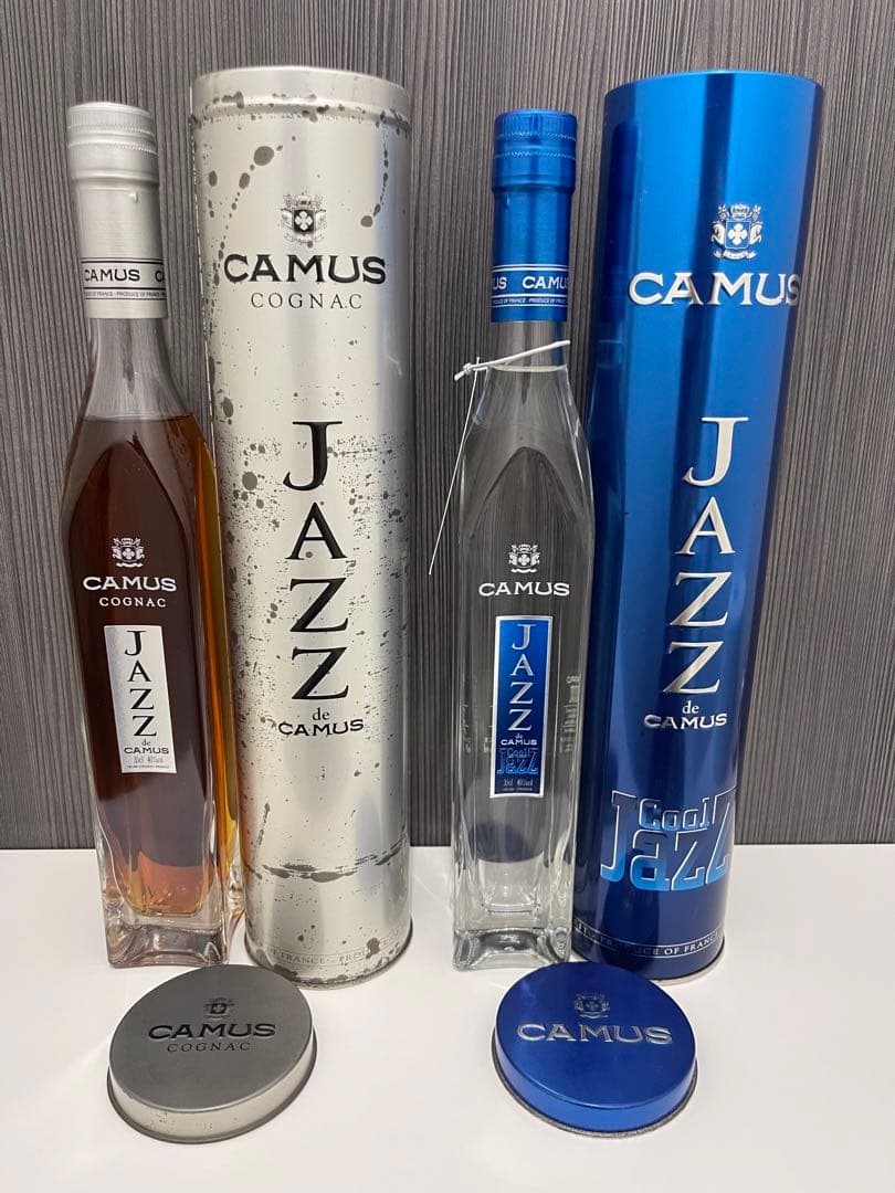 未開栓 古酒 2本セット】カミュ JAZZ コニャック& Cool JAZZ - メルカリ