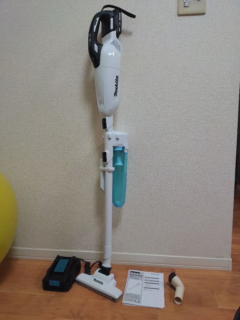 マキタ カプセル式 充電式クリーナCL284FDZW その他オプション マキタ（makita） CL284FDZW + A-72687 + 459481-9 充電式クリーナ