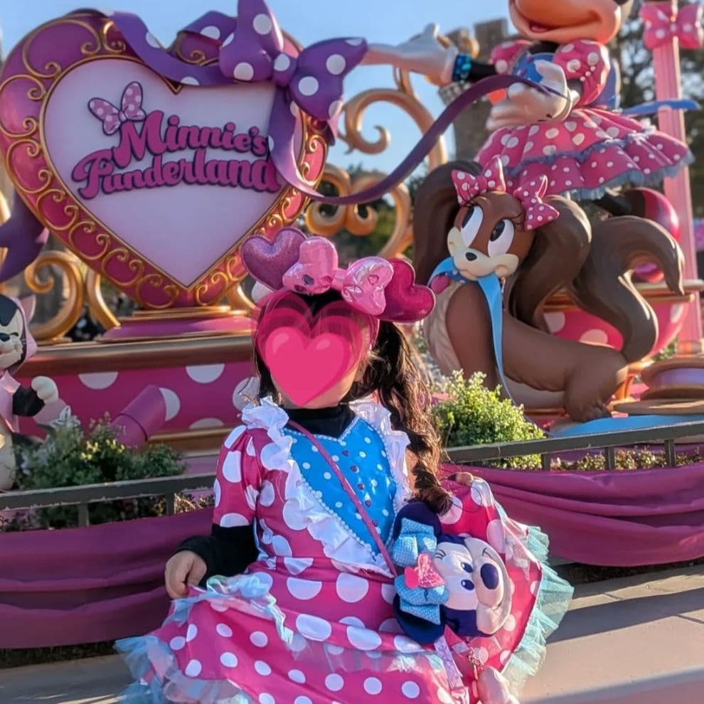 即日発送可能】パルパルーザ ミニーのファンダーランド コスプレ