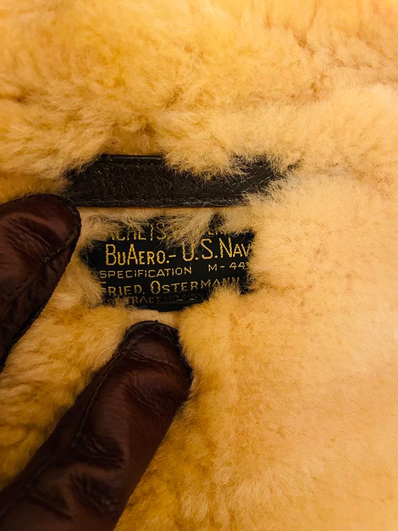 旧リアルマッコイズ BuAero US NAVY M-445A 無地 38 美品 - メルカリ