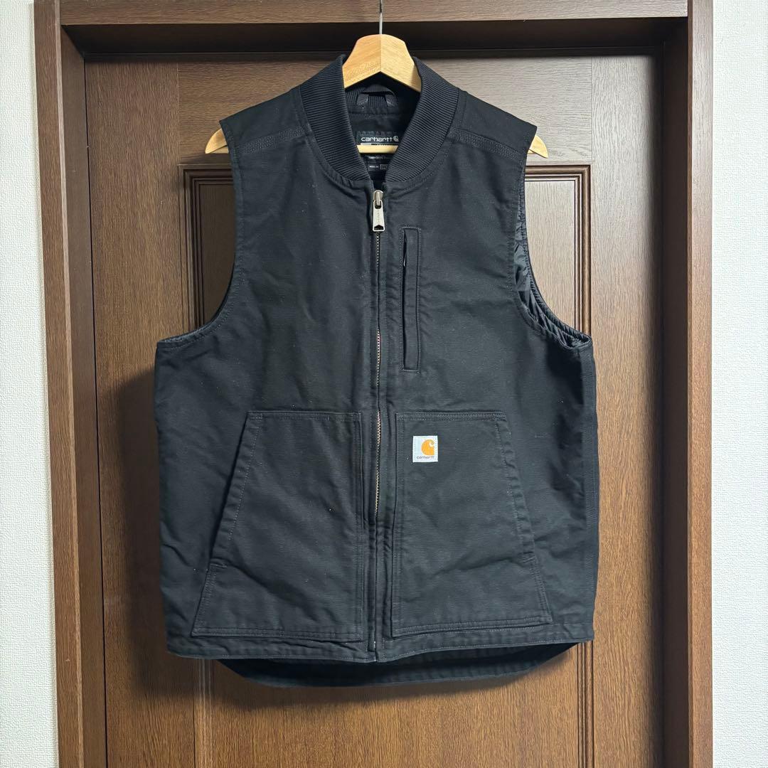 トップス carhartt duck vest Carhartt Men's Duck Sherpa-Lined Mock Neck Vest at Tractor Supply Co