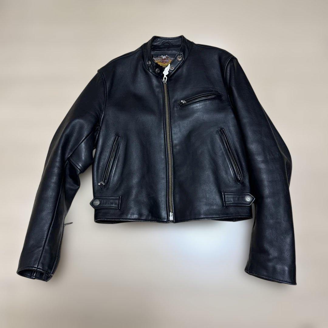 Harley-Davidson シングルライダースジャケット S HARLEY DAVIDSON(ハーレーダヴィッドソン) / シングルライダース