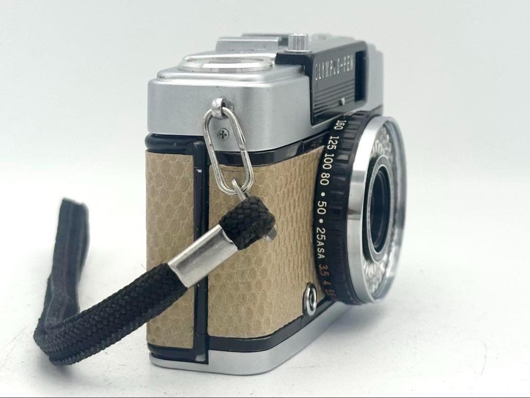 革貼り替え】OLYMPUS PEN EE-3 ハーフサイズカメラ【完動品】 - メルカリ