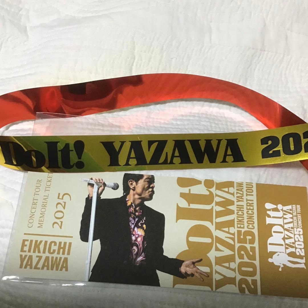 矢沢永吉 メモリアルチケット11月30日(土)大阪城ホール 金テープ1本