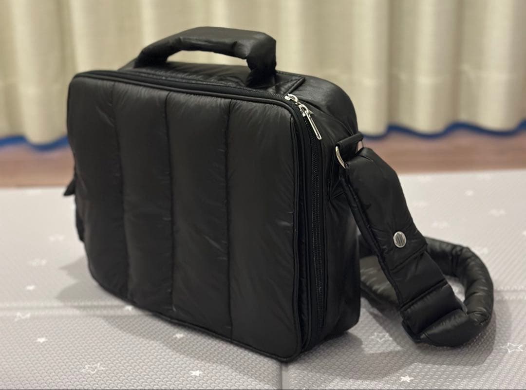 【Calin】 quilting mothers pouch bag black quilting mothers pouch bag -BLK- – Calin ONLINESTORE