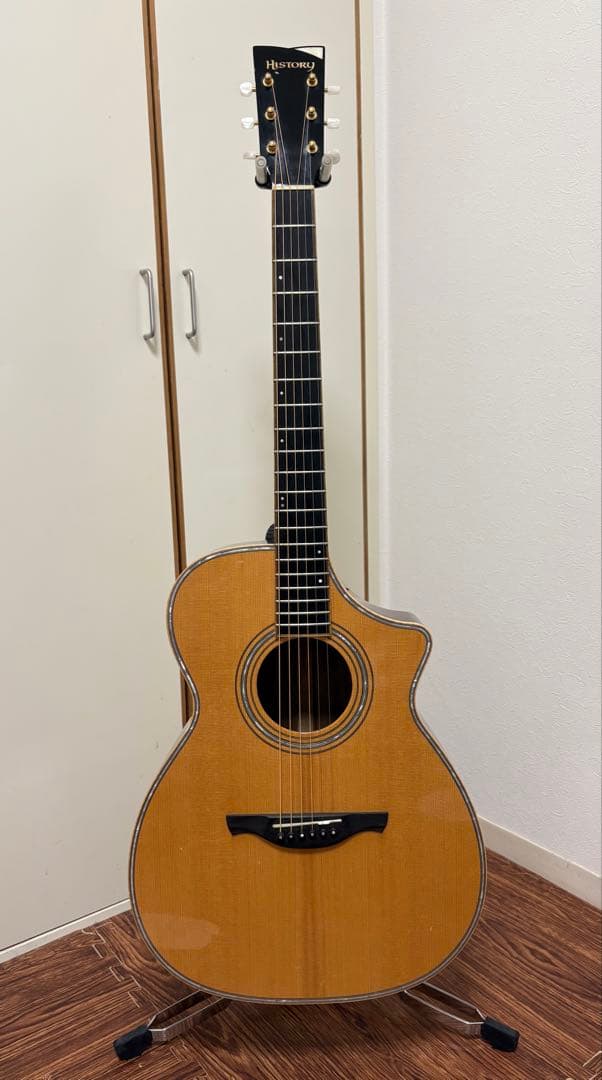ギター History / NT-501 Yahoo!オークション - HISTORY NT-501 日本製 オール単板 送料無料(沖