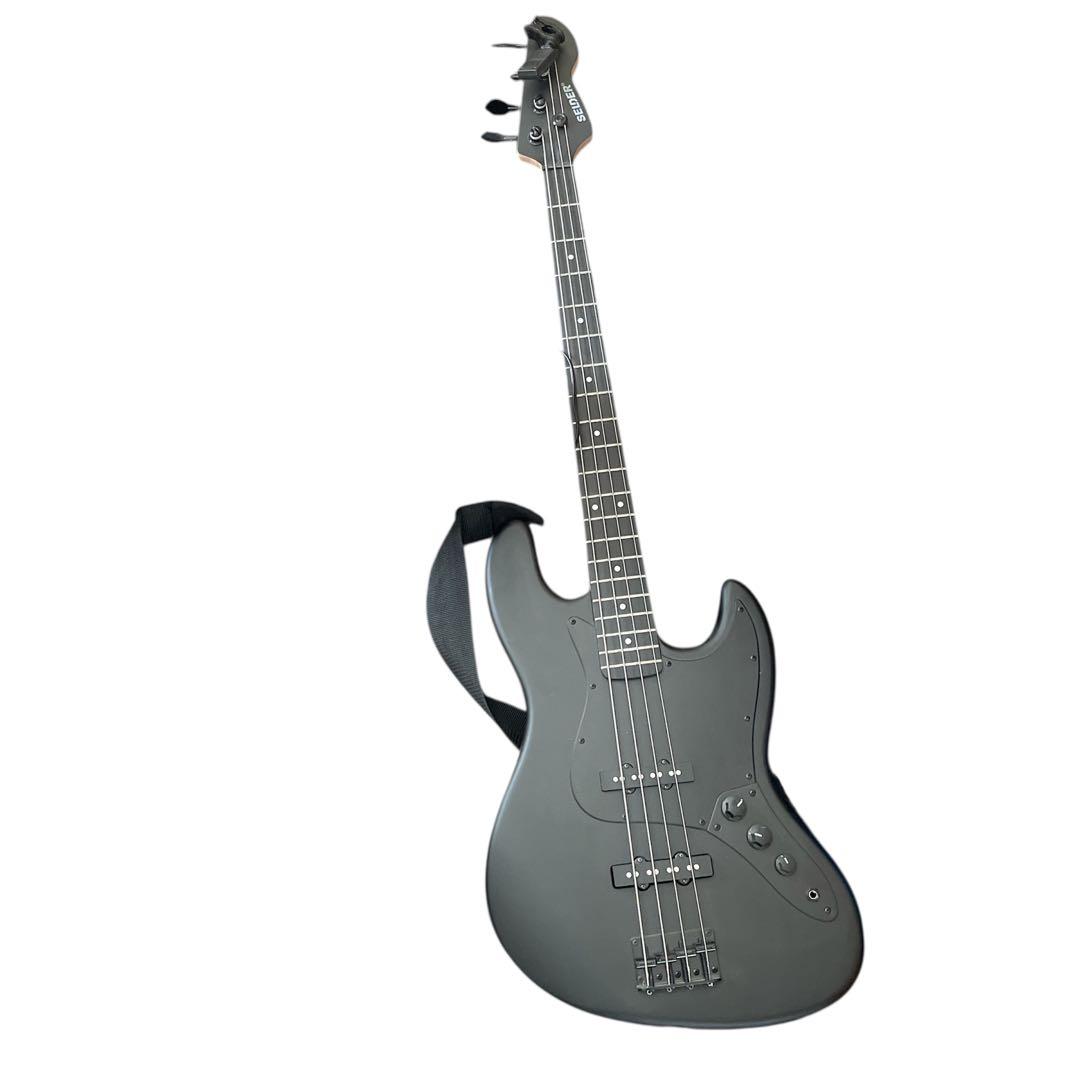 SELDER マットブラック 4弦エレキベース sakuragakki_stc04