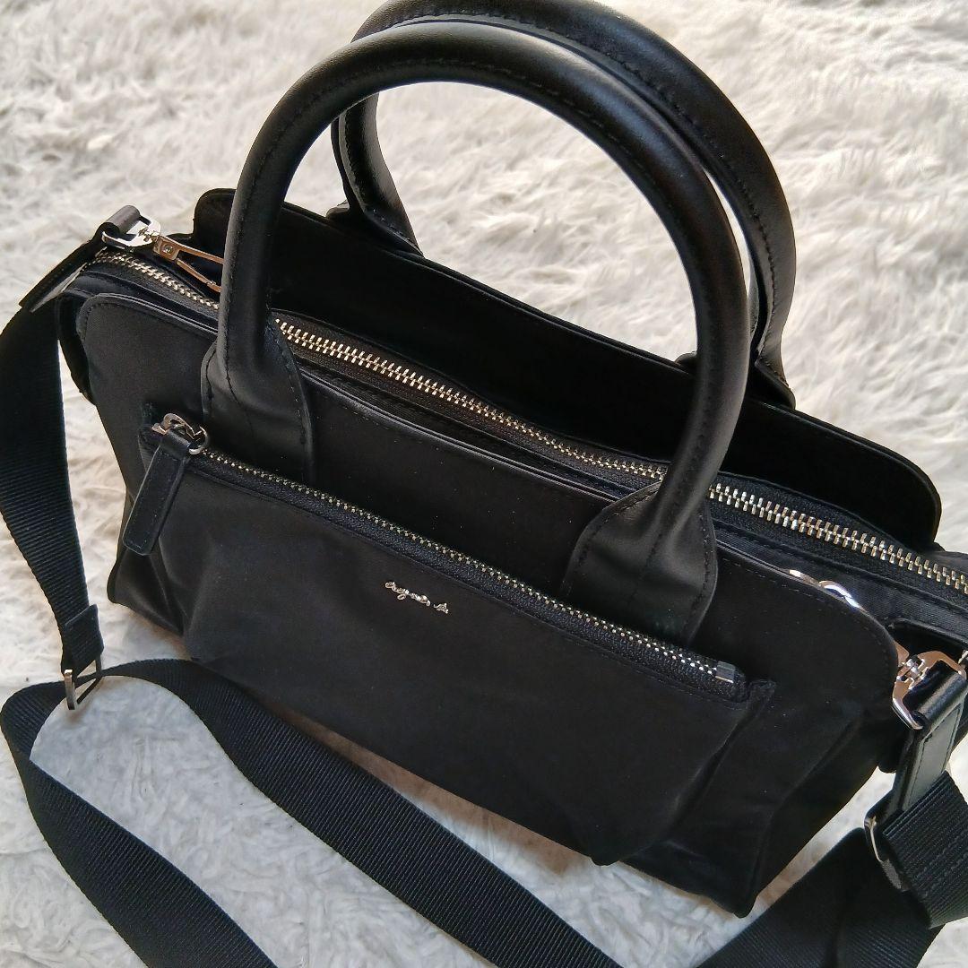 agnes b.】RAS13-01 2wayナイロントートミニバッグ - メルカリ