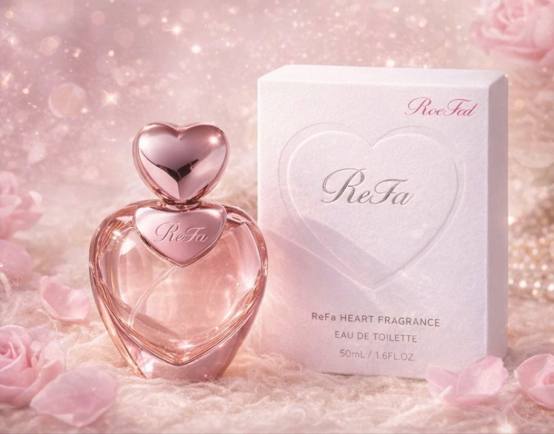 新品　ReFa HEART FRAGRANCE 50ml 心ときめく魔法の瞬間。ReFa HEART FRAGRANCE（リファハート