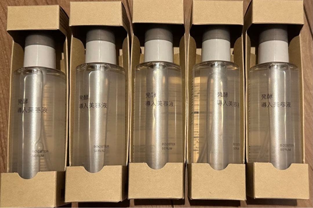 【新品未使用】無印良品 発酵導入美容液100mL 5本セット 発酵導入美容液 | 無印良品