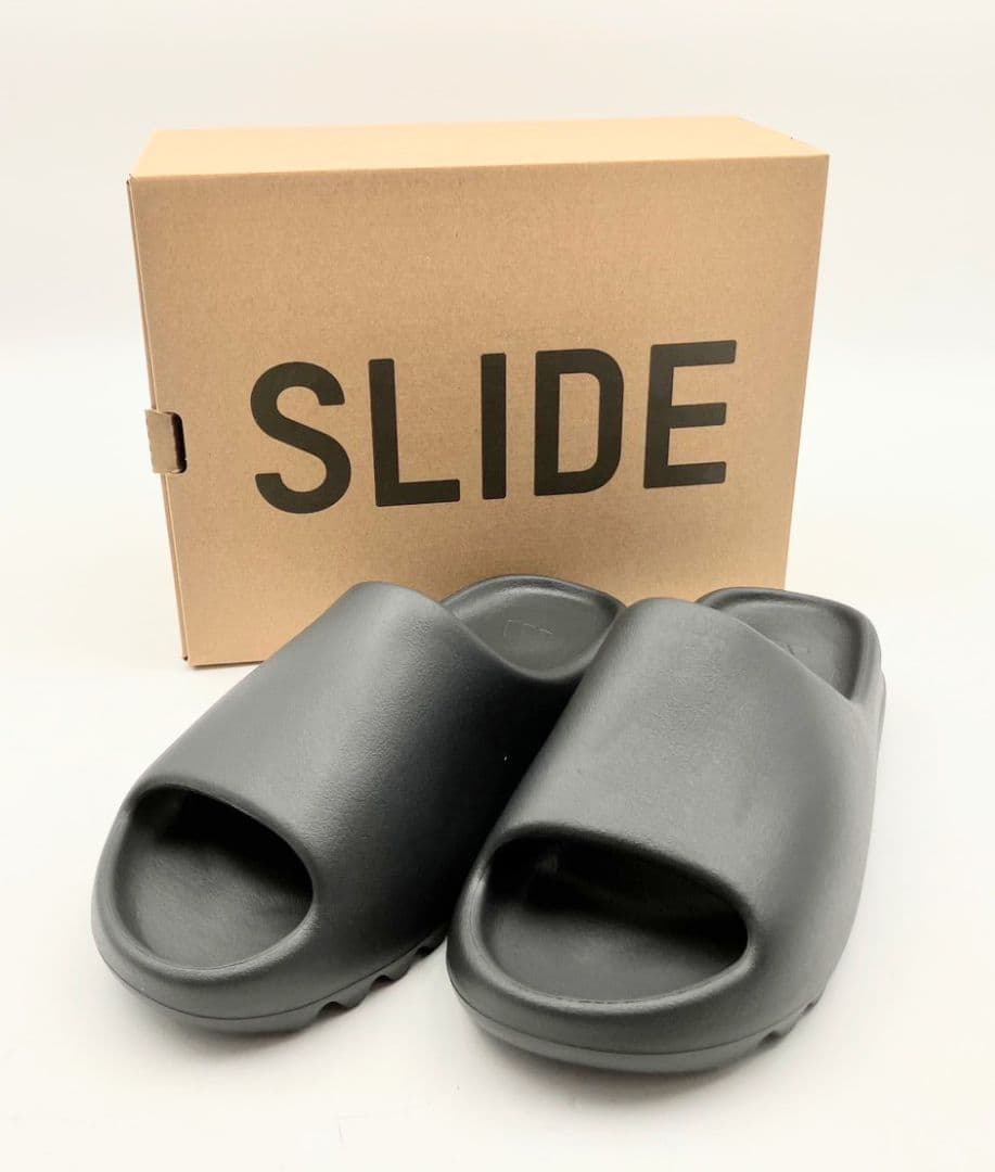 アディダス カニエウエスト イージースライド ブラック サンダル adidas Kanye west アディダス カニエ ウエスト YEEZY Slide Granite