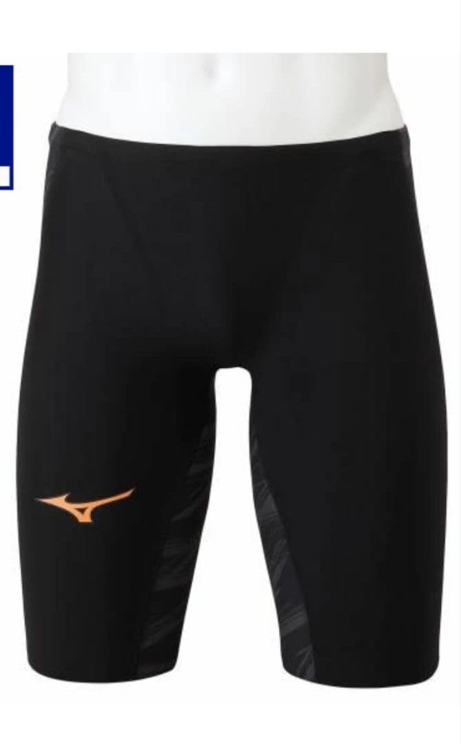 GX・SONIC V MR ハーフスパッツ メンズ ブラック MIZUNO（ミズノ） 競泳水着 メンズ GX SONIC5 ST スプリンター Fina WA
