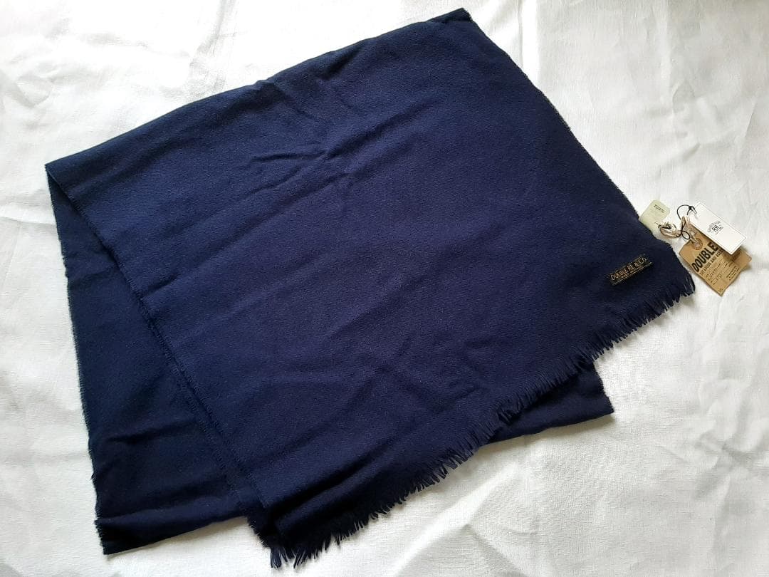 専用 新品 RRL ダブルアールエル インディゴ カシミア ストール RRL Indigo Stole Shawl ダブルアールエル Double RL インディゴ
