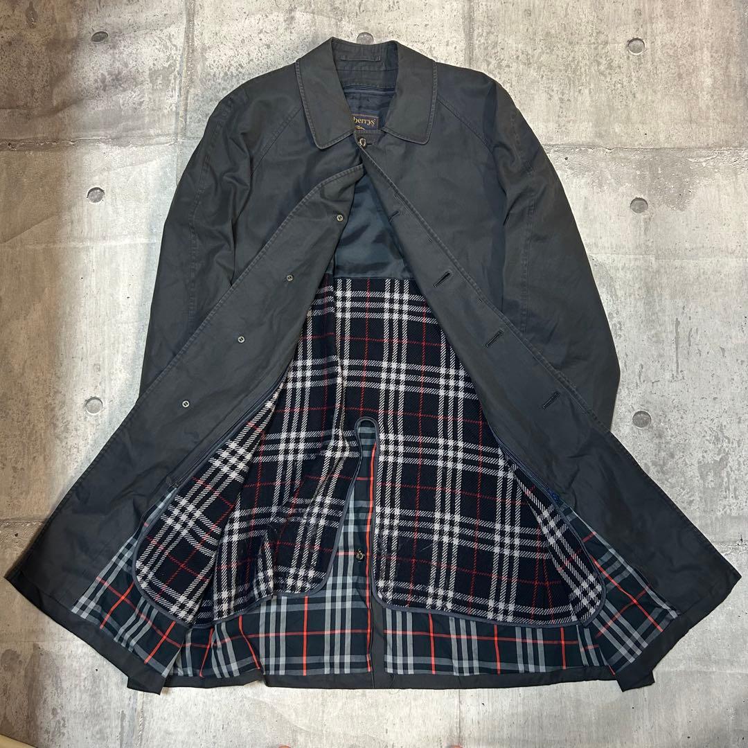 ジャケット・アウター 90s Burberrys nova stenkler coat vintage Burberry Trench Coat winter jacket Nova Check men's Beige