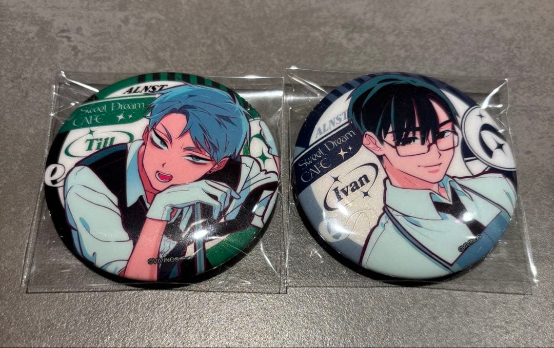 エイリアンステージ イヴァン ティル 缶バッジ 中国カフェ - メルカリ