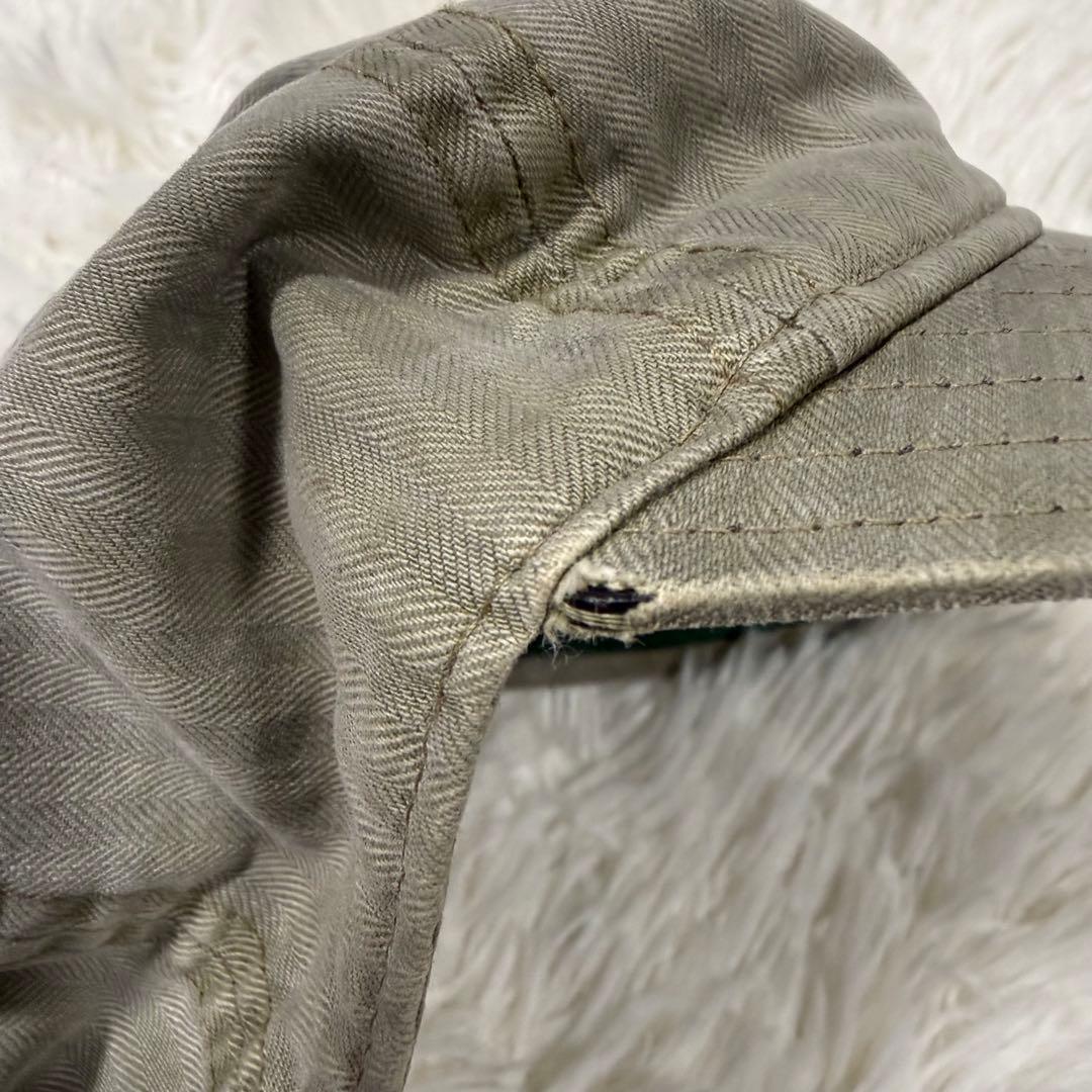 RRL ダブルアールエル ウイングロゴ ボールキャップ ヘリンボーン 刺繍