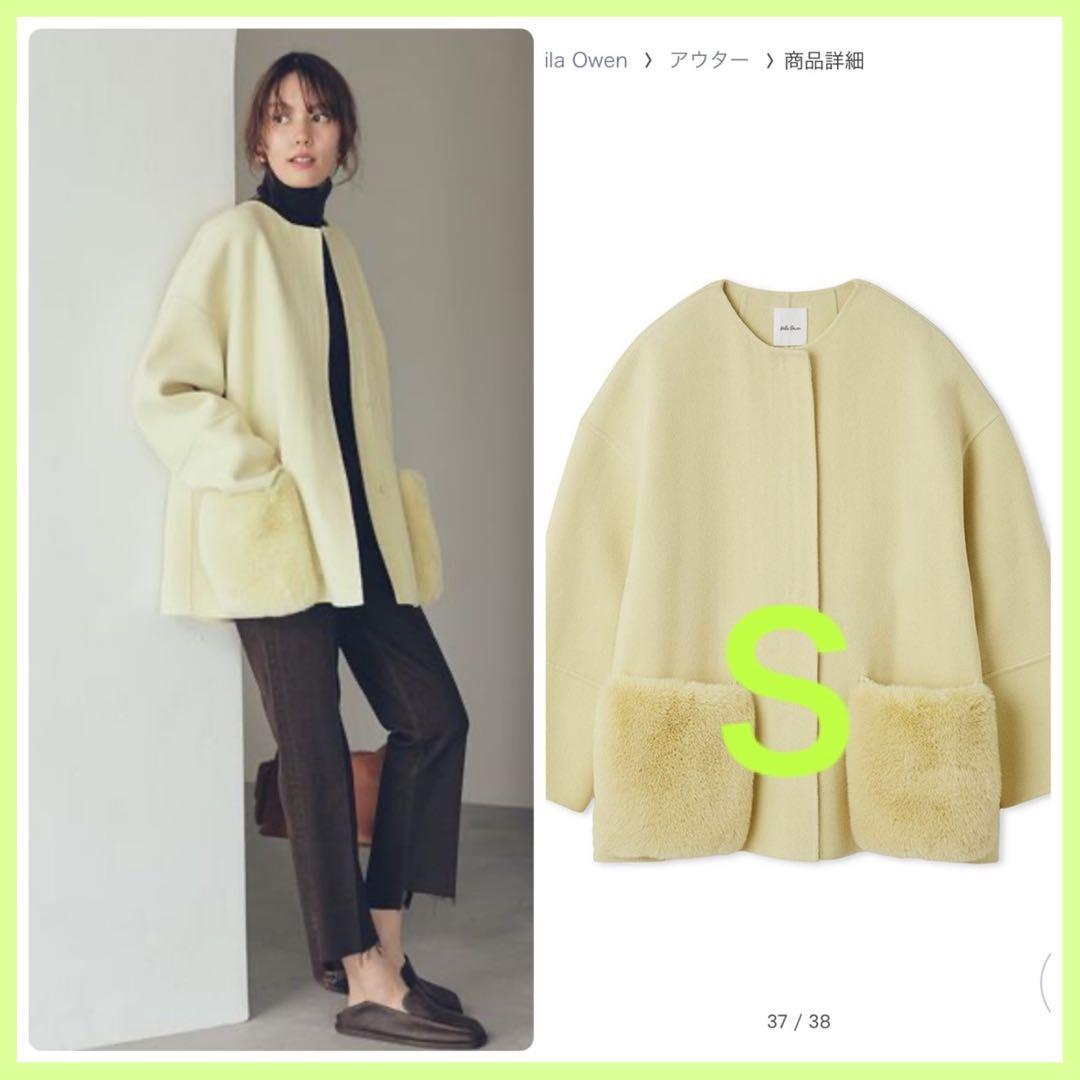 完売色♥️新作新品✨ MilaOwen 2wayファーポケットリバーコート