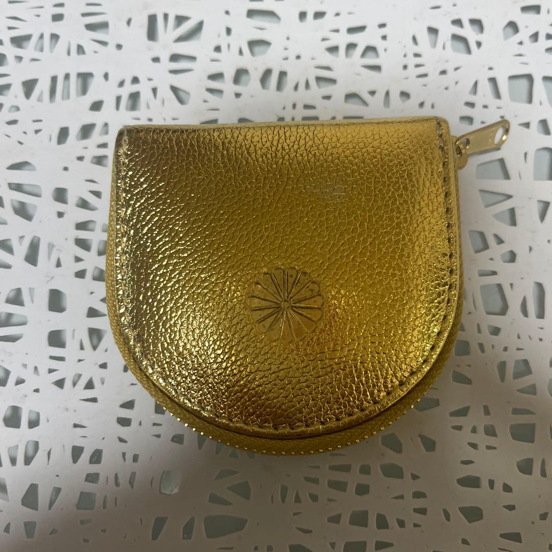 m*5様 皇居売店　古銭入れ　長財布　セット　箱無し m*5様 皇居売店 古銭入れ 長財布 セット 箱無し 菊紋入り「皇居財布