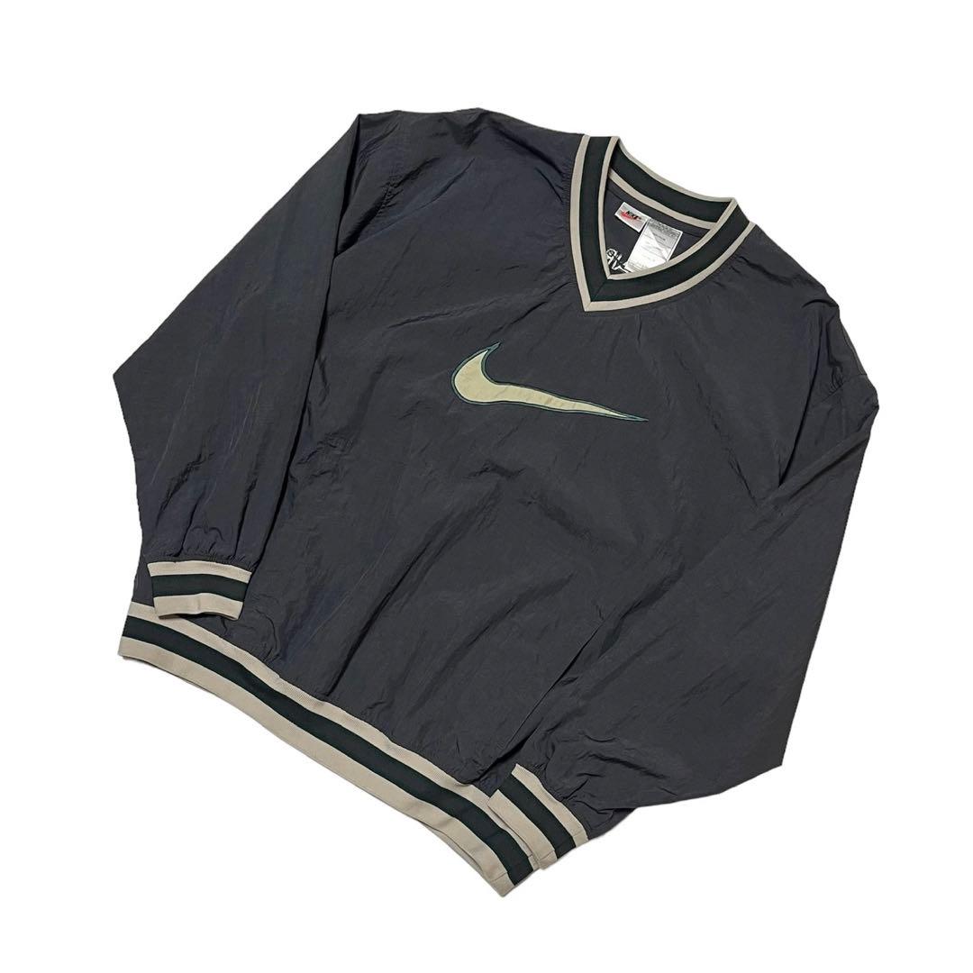 90s NIKE ナイキ ナイロン プルオーバージャケット ヴィンテージ