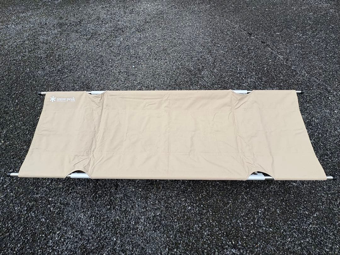マ*ト様 スノーピークベージュ コット アウトドア寝具 snow peak（スノーピーク） スノーピークコット ハイテンション 寝具