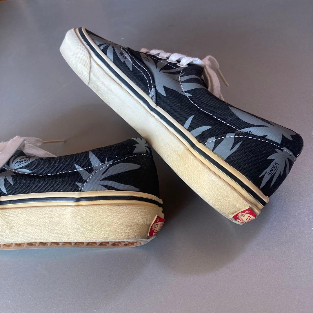 VANS ERA バンズ エラ 25cm US7 黒 マリファナ ガンジャ 麻柄 - メルカリ