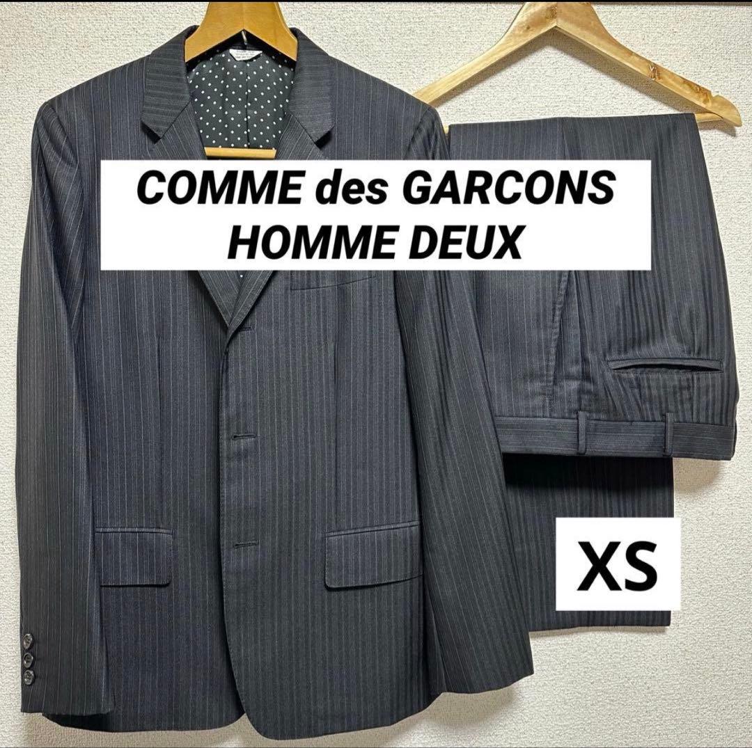 コムデギャルソン オム ドゥ セットアップスーツ ストライプ XS - メルカリ