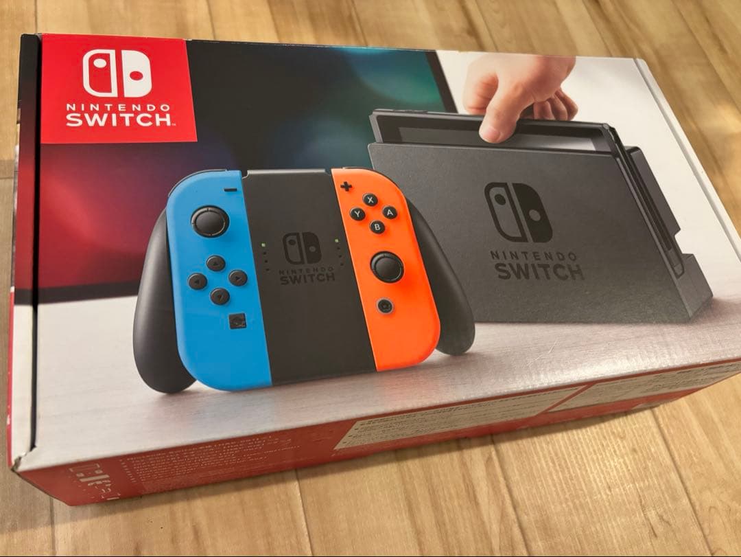 状態良好 Nintendo Switch 本体 ネオンブルー・ネオンオレンジ - メルカリ