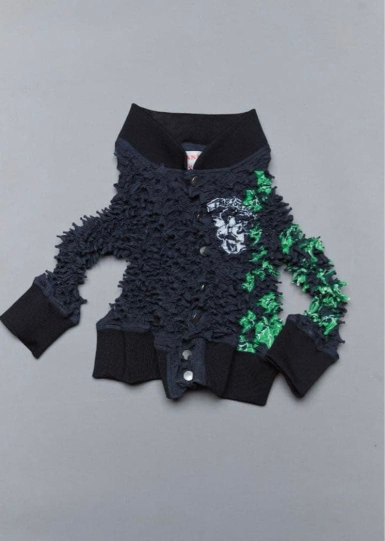 MASU VERDY 2025SS スパイキーポップコーンジャケット 46 MASU MASU X VERDY M.B.C. Spiky Jacket Black _ FASCINATE Osaka