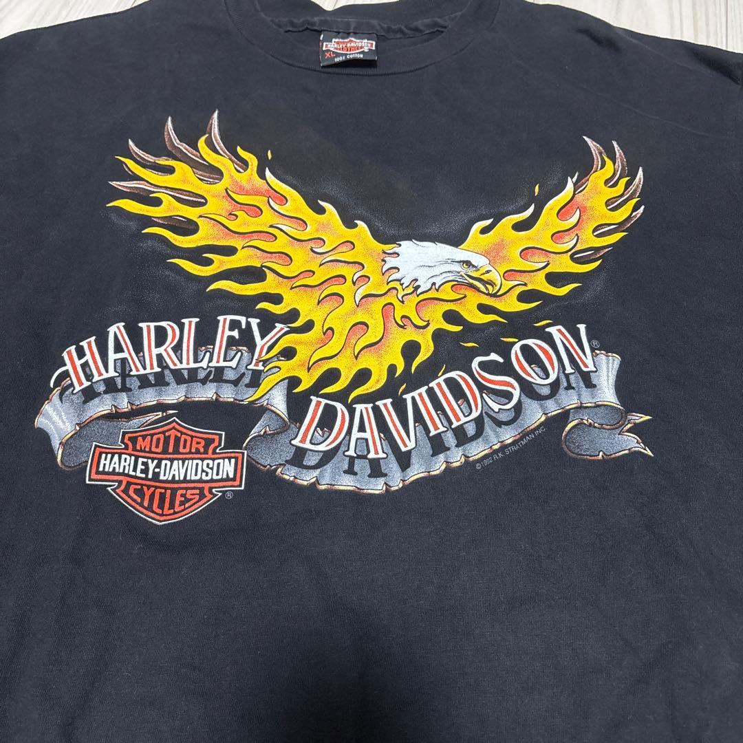 Harley-Davidson 90s Tシャツ　XL フレーミングイーグル 楽天市場】HARLEY-DAVIDSON ハーレーダビッドソン Tシャツ サイズ:L