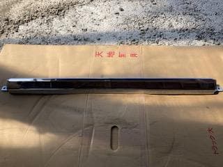 三菱ふそう　17モデル　スーパーグレート純正メッキバンパースカート３分割中央 三菱 ふそう 17 スーパーグレート フロント リップスカート 3分割