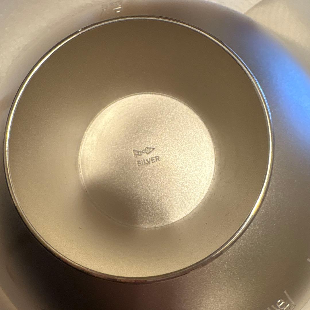 金色の花模様皿 木箱付き137g