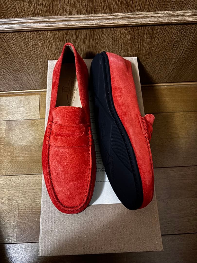 J.M.WESTON ドライビングシューズ WARNING CAR SHOE