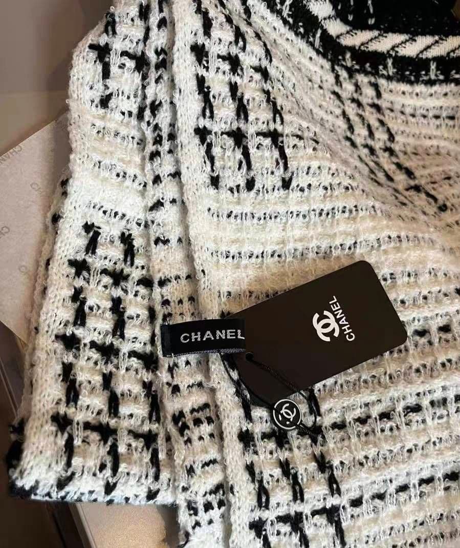 【美品セット】　CHANEL シャネル ストール＋帽子 セット s-musee_370610501