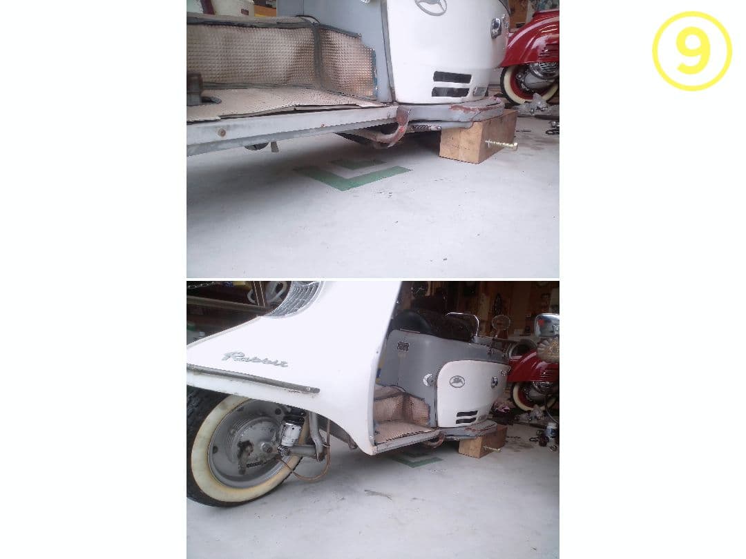 富士重工 ラビットスクーター S301用おてがるローダウンサス 前後