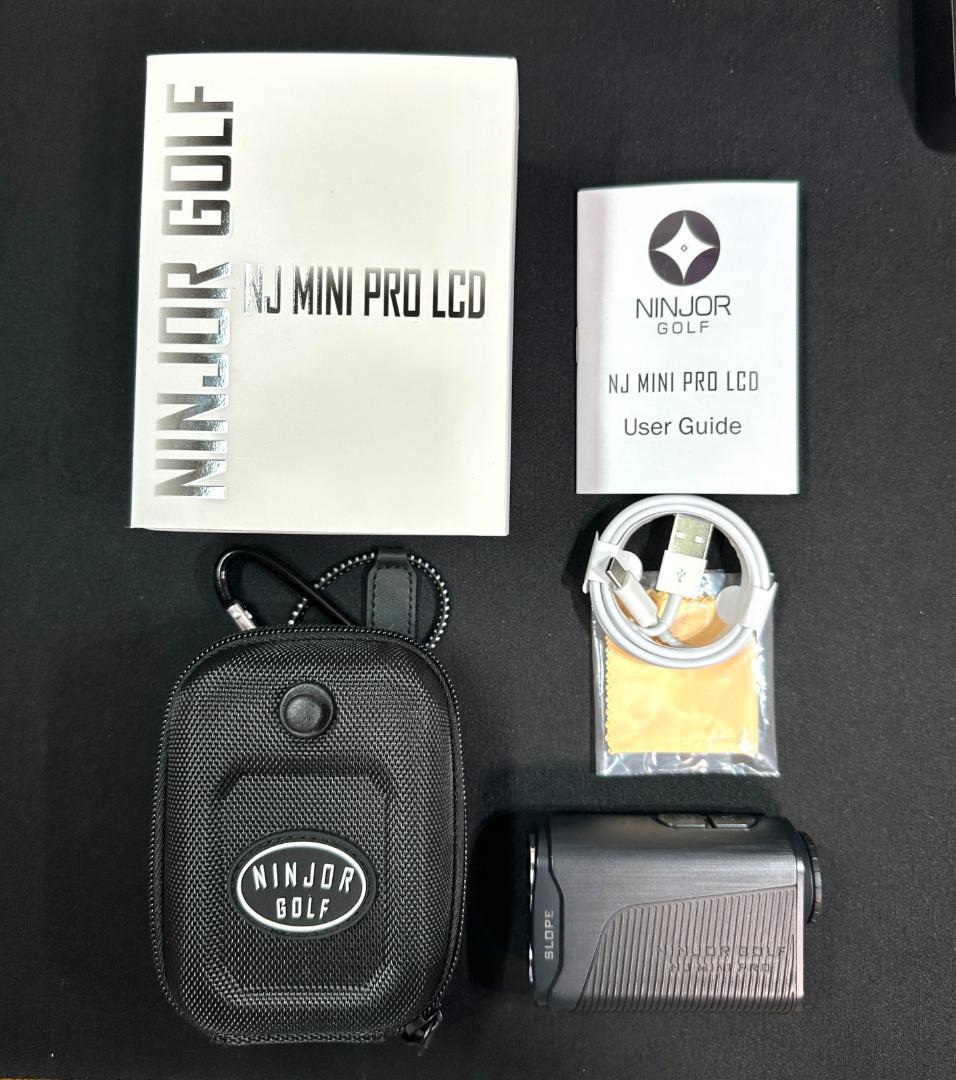 NINJOR GOLF NJ MINI PRO LCD ゴルフ用距離計(中古) NINJOR GOLF（ニンジャーゴルフ） NINJOR GOLF NJ MINI PRO LCD ゴルフ